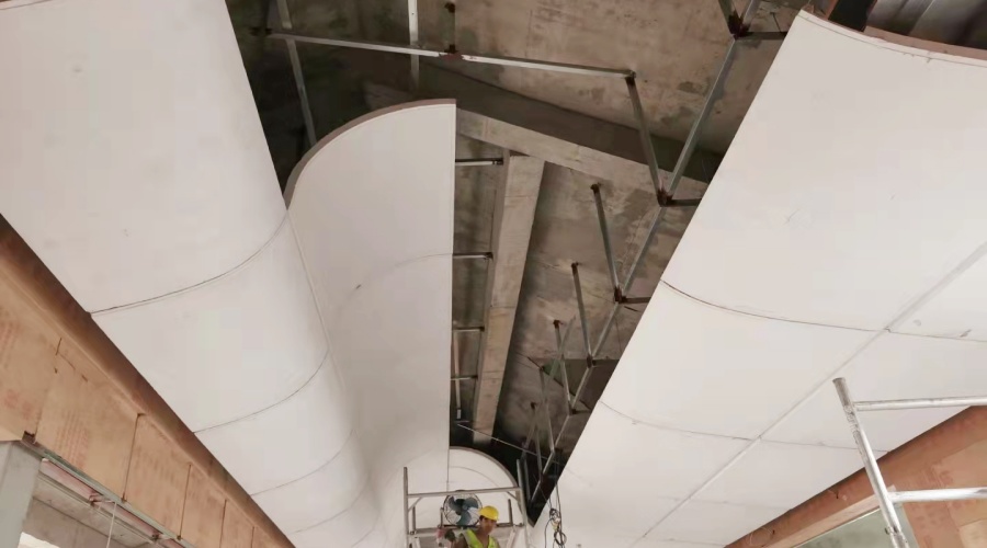 飾紀(jì)上品GRG構(gòu)件廠家得到惠州惠龍俱樂部的青睞