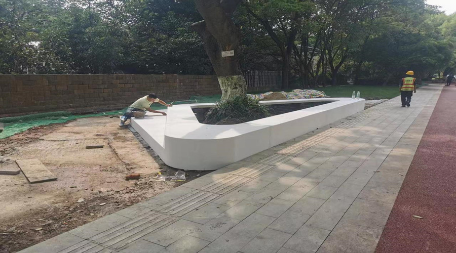 湖北宜昌園林景觀GRC樹池 湖北宜昌園林景觀GRC樹池