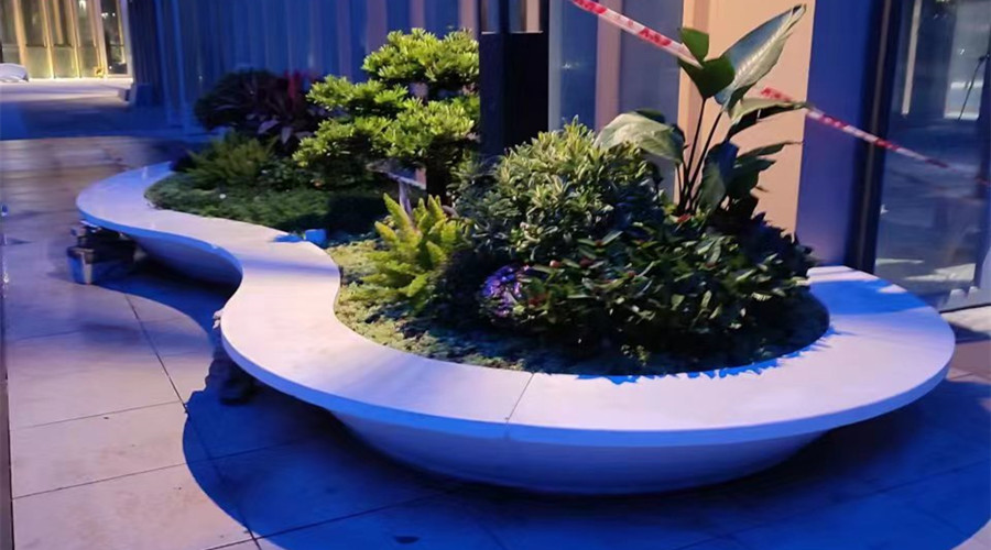 UHPC樹池坐凳 UHPC樹池坐凳