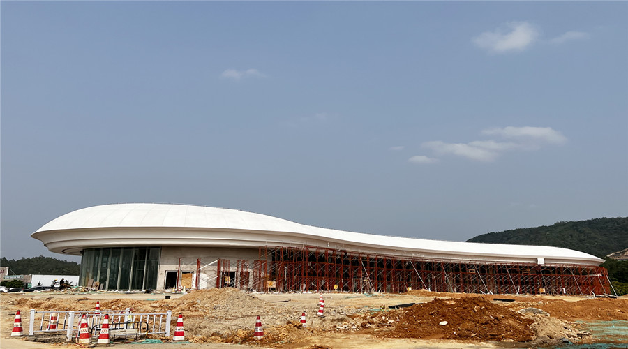 深圳沙田服務(wù)區(qū)GRC幕墻板項目 深圳沙田服務(wù)區(qū)GRC幕墻板項目