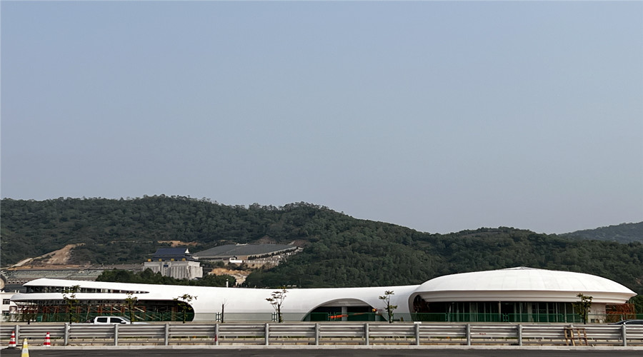 深圳沙田服務(wù)區(qū)GRC幕墻板項目 深圳沙田服務(wù)區(qū)GRC幕墻板項目