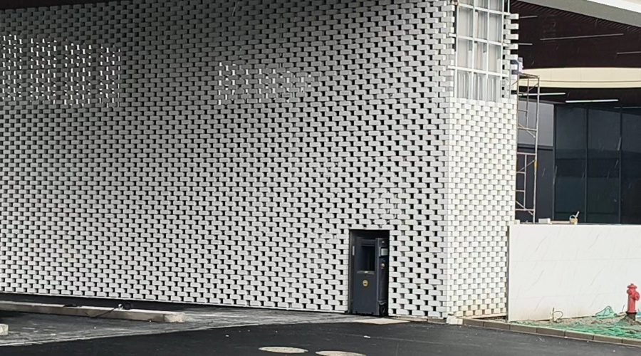 上海GRC磚頭幕墻板工程 上海GRC磚頭幕墻板工程