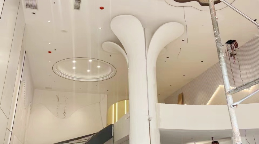 GRG異形花瓣柱子 GRG異形花瓣柱子