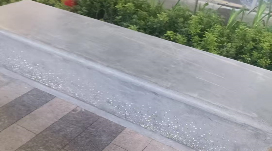 深圳羅湖水貝GRC透光坐凳工程