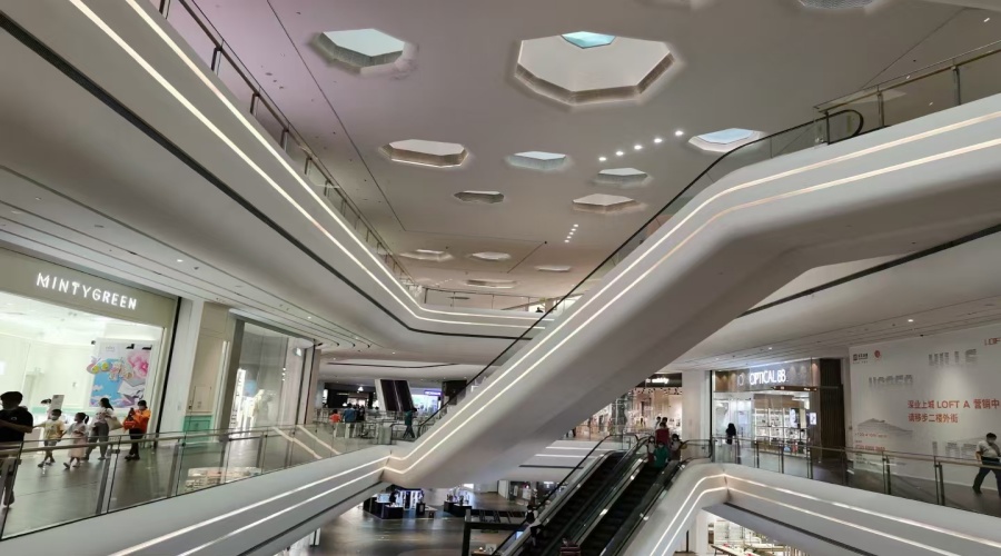 深圳深業上城GRG攔河 深圳深業上城GRG攔河