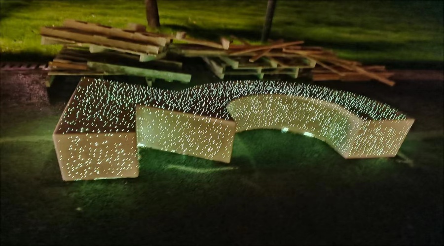 UHPC透光混凝土構件 UHPC透光混凝土構件