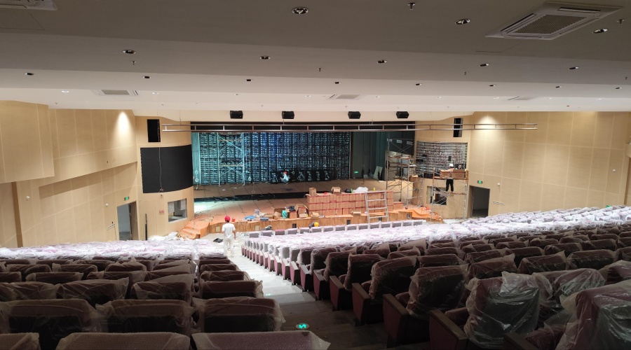 廣州黃埔會(huì)元中學(xué)GRG報(bào)告廳造型 廣州黃埔會(huì)元中學(xué)GRG報(bào)告廳造型