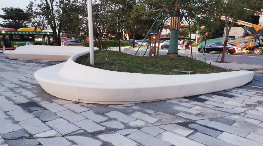 GRC坐凳與樹(shù)池 GRC坐凳與樹(shù)池