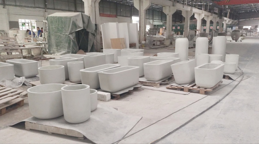 GRC花缽花箱產品