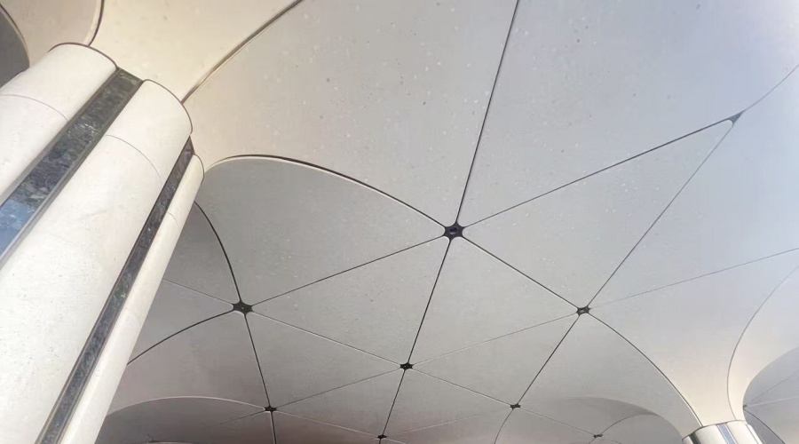 福建紫陽(yáng)隱翠公館UHPC門(mén)頭柱子造型工程 福建紫陽(yáng)隱翠公館UHPC門(mén)頭柱子造型工程