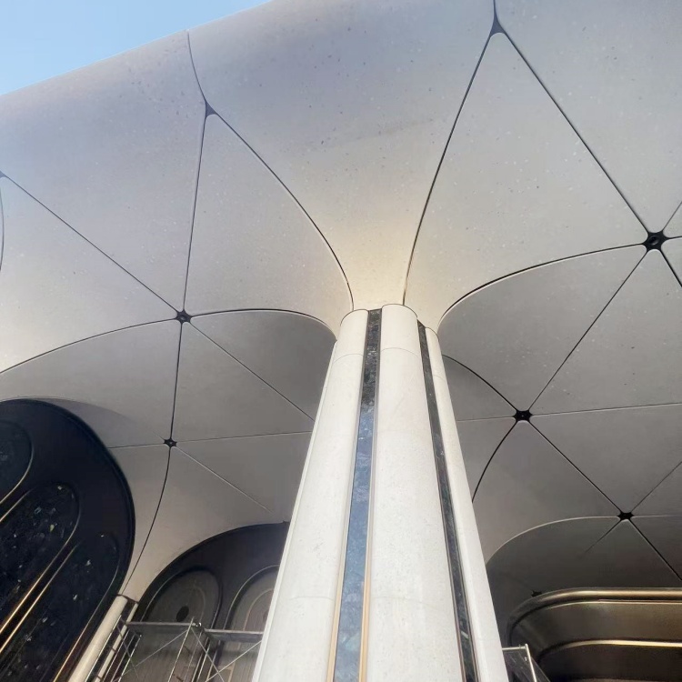 福建紫陽(yáng)隱翠公館UHPC門(mén)頭柱子造型工程 福建紫陽(yáng)隱翠公館UHPC門(mén)頭柱子造型工程