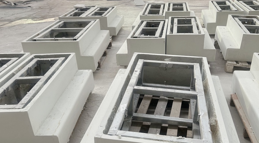 茂名那霍服務區(qū)GRC坐凳底座 茂名那霍服務區(qū)GRC坐凳底座