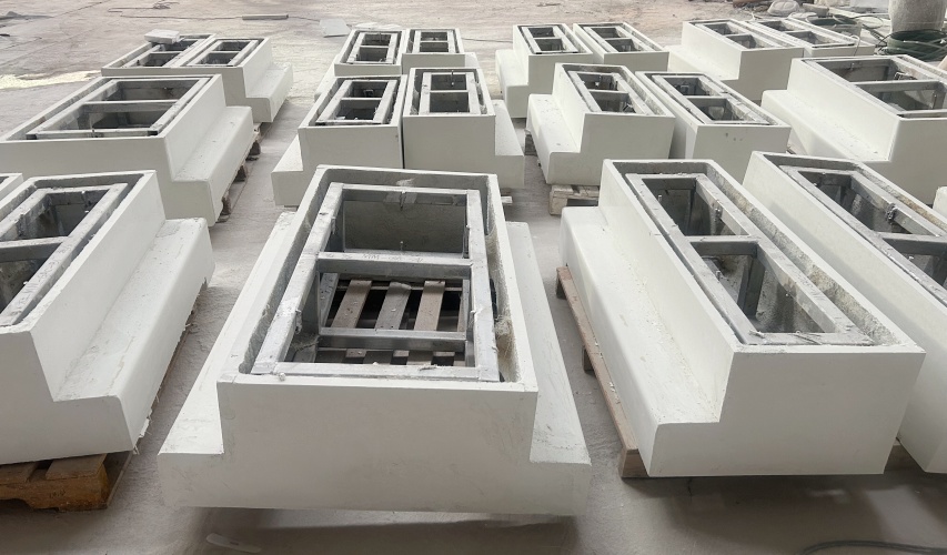 茂名那霍服務區(qū)GRC坐凳底座 茂名那霍服務區(qū)GRC坐凳底座